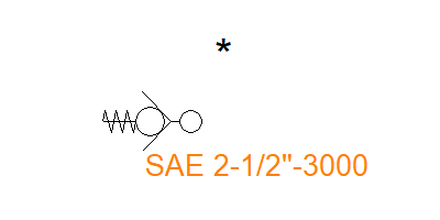 RVSAE3DS-212 (SAE 2-1/2"-3000psi)